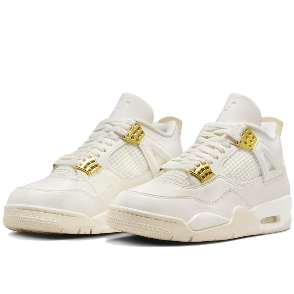 Air Jordan 4 Wmns Metallic Gold