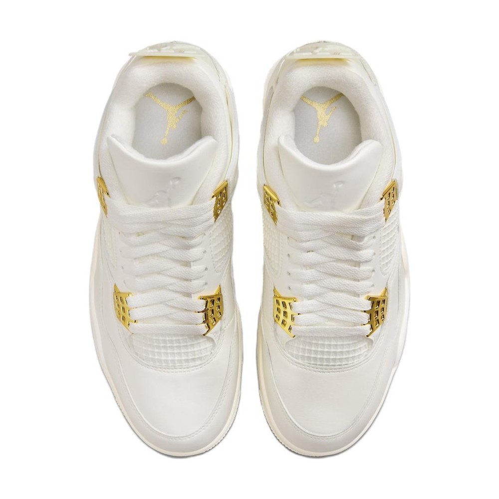 Air Jordan 4 Wmns Metallic Gold