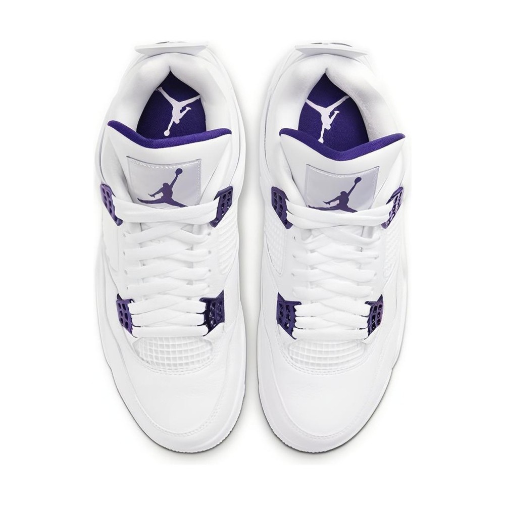 Air Jordan 4 Purple Metallic