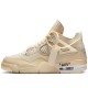 Air Jordan 4 Off White Sail