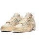 Air Jordan 4 Off White Sail