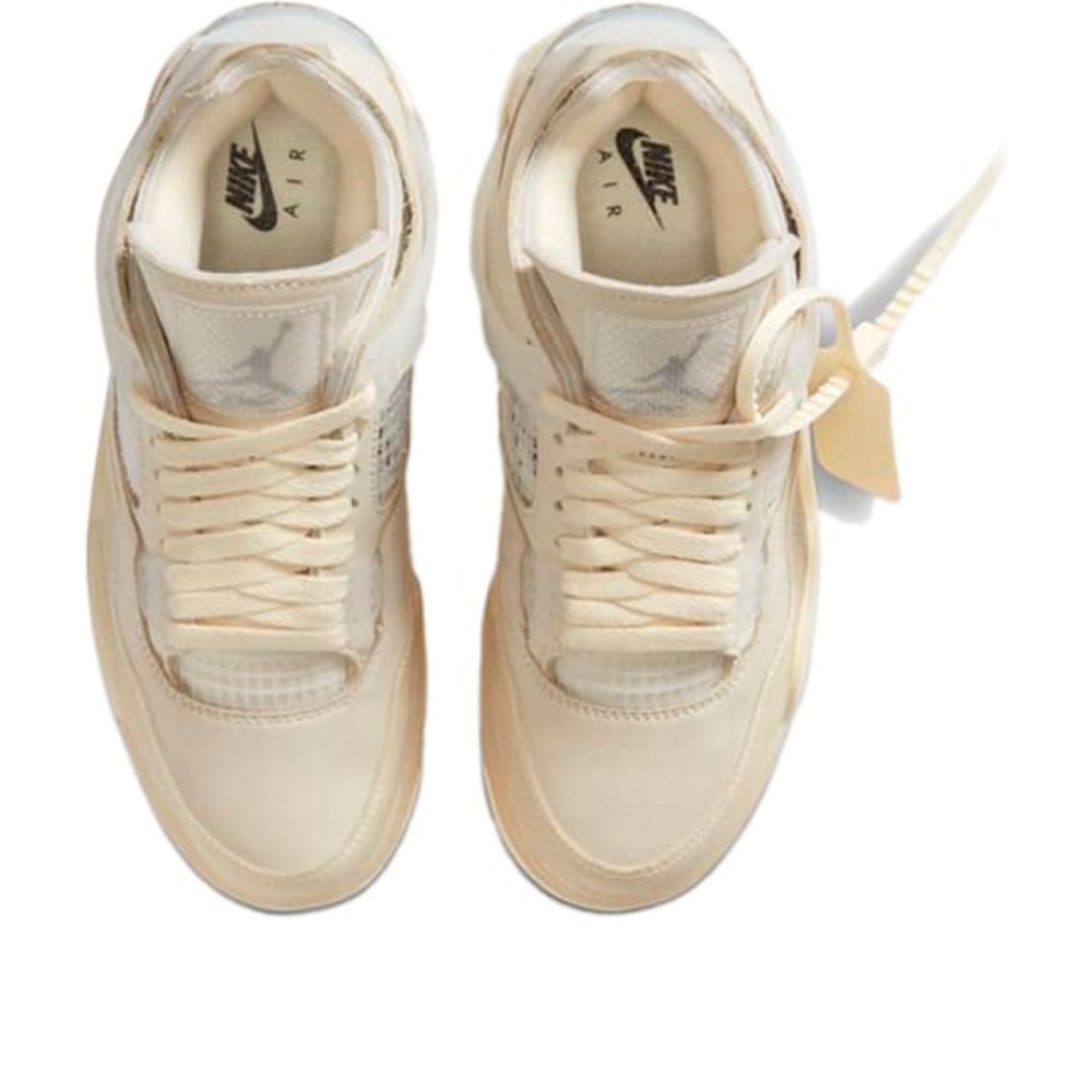 Air Jordan 4 Off White Sail
