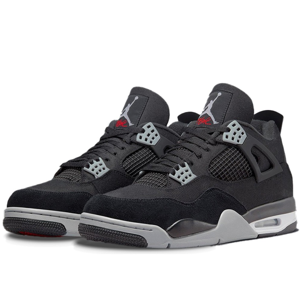 Air Jordan 4 SE Black Canvas