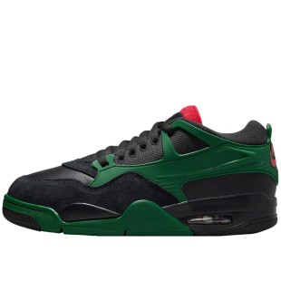 Air Jordan 4 Rm Black Gorge Green University Red