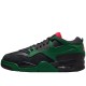 Air Jordan 4 Rm Black Gorge Green University Red