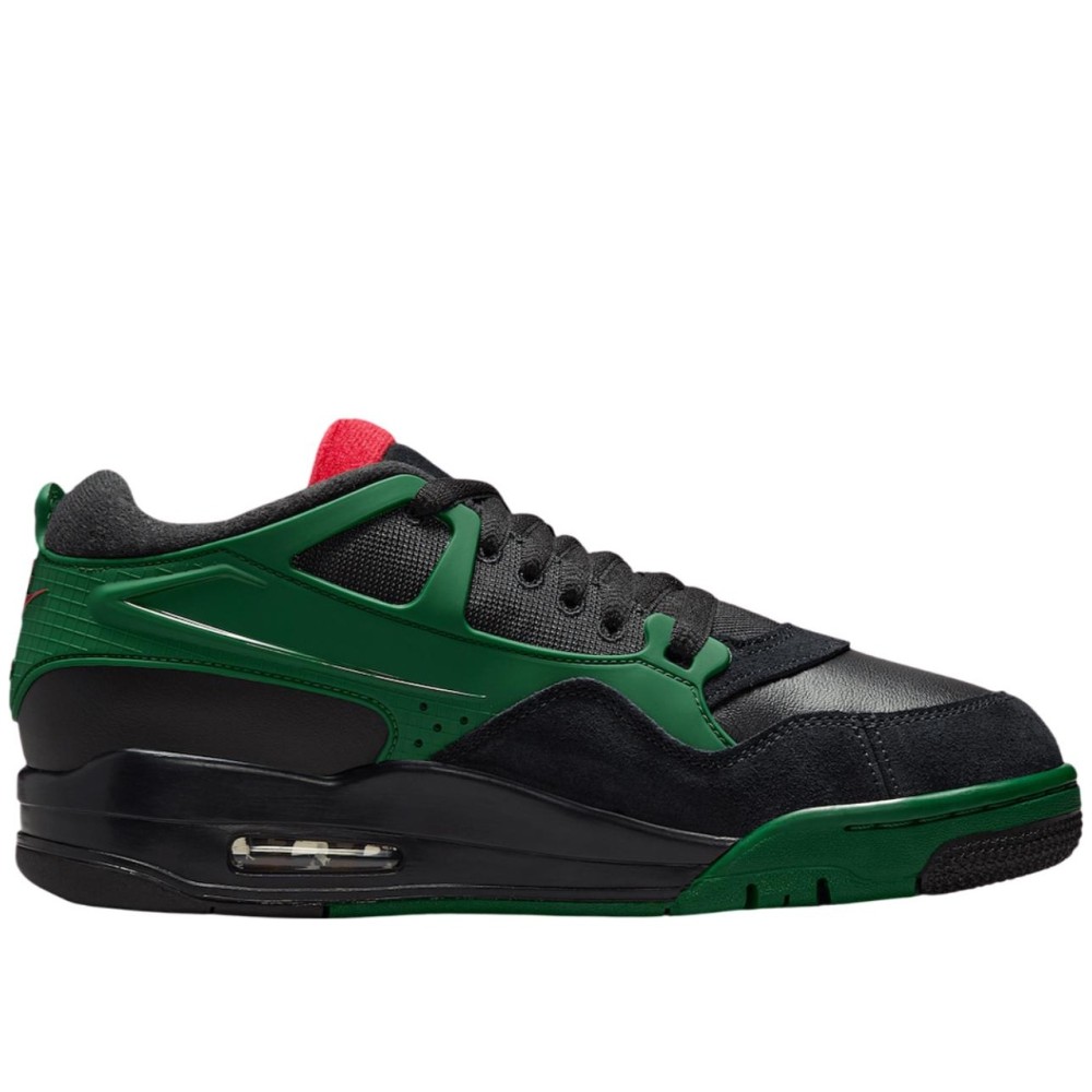Air Jordan 4 Rm Black Gorge Green University Red