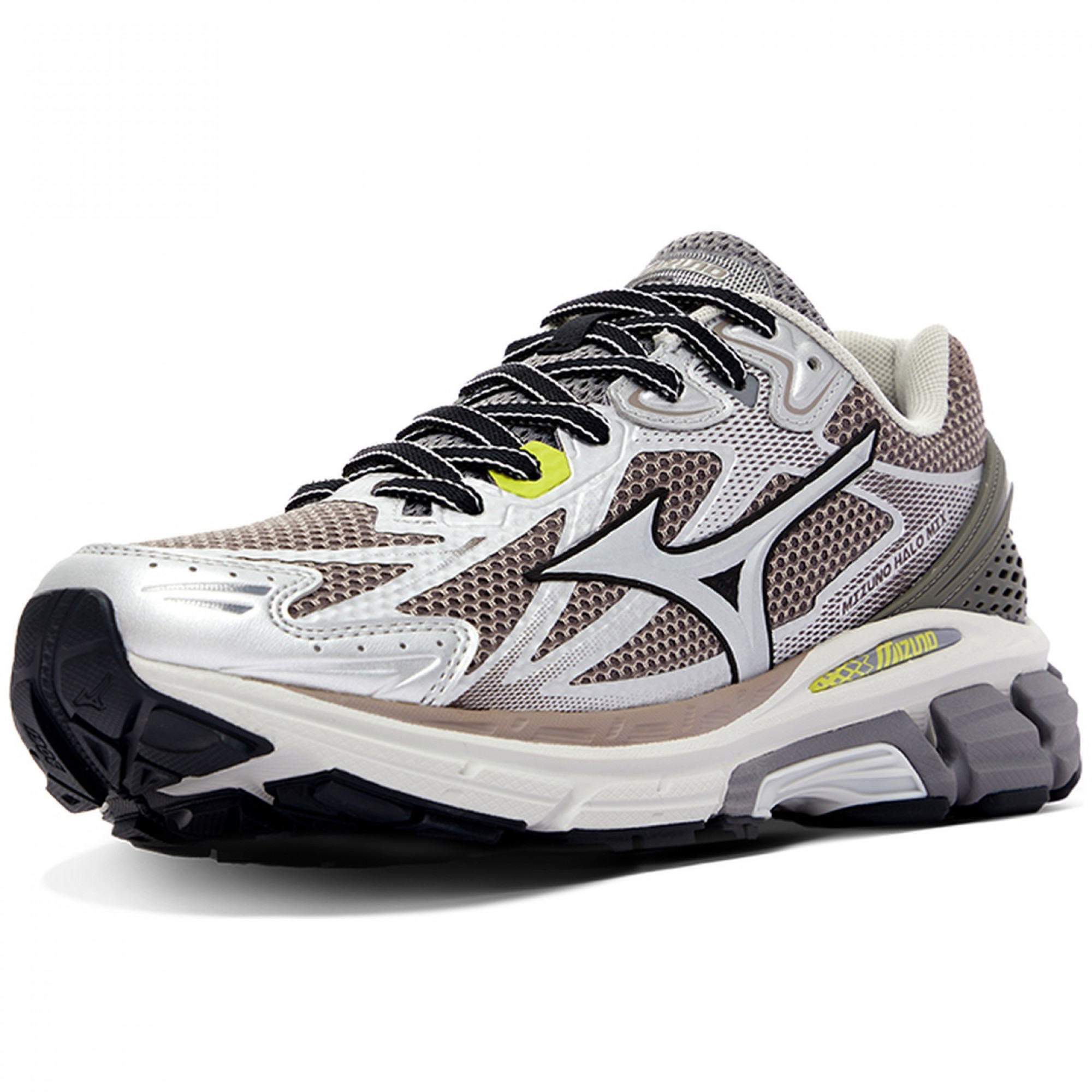 Halo Mix Grey Silver Green