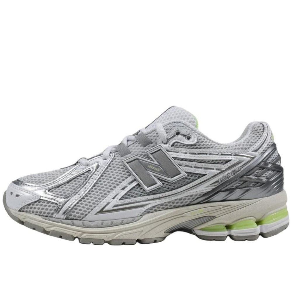 1906 Running Unisex Silver White