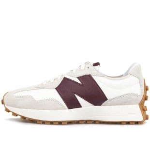 327 White Dark Red Women