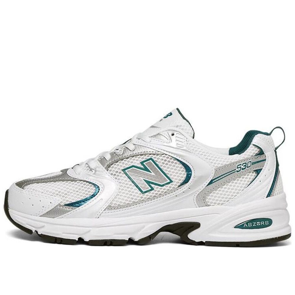 530 White Silver Green