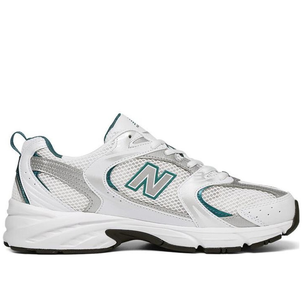 530 White Silver Green