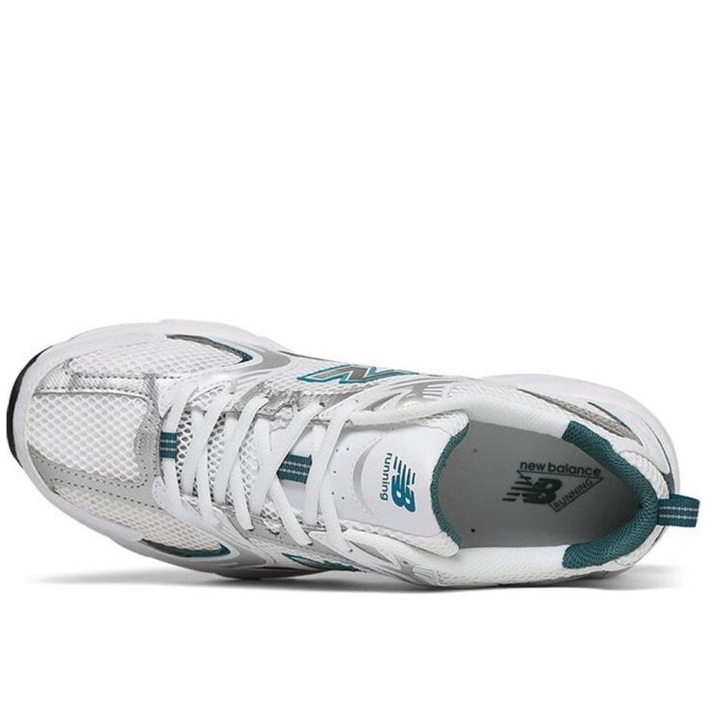 530 White Silver Green