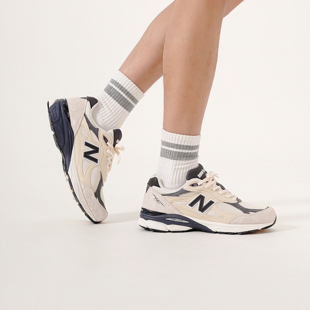 X Teddy Santis 990 V3 Moonbeam Sneakers