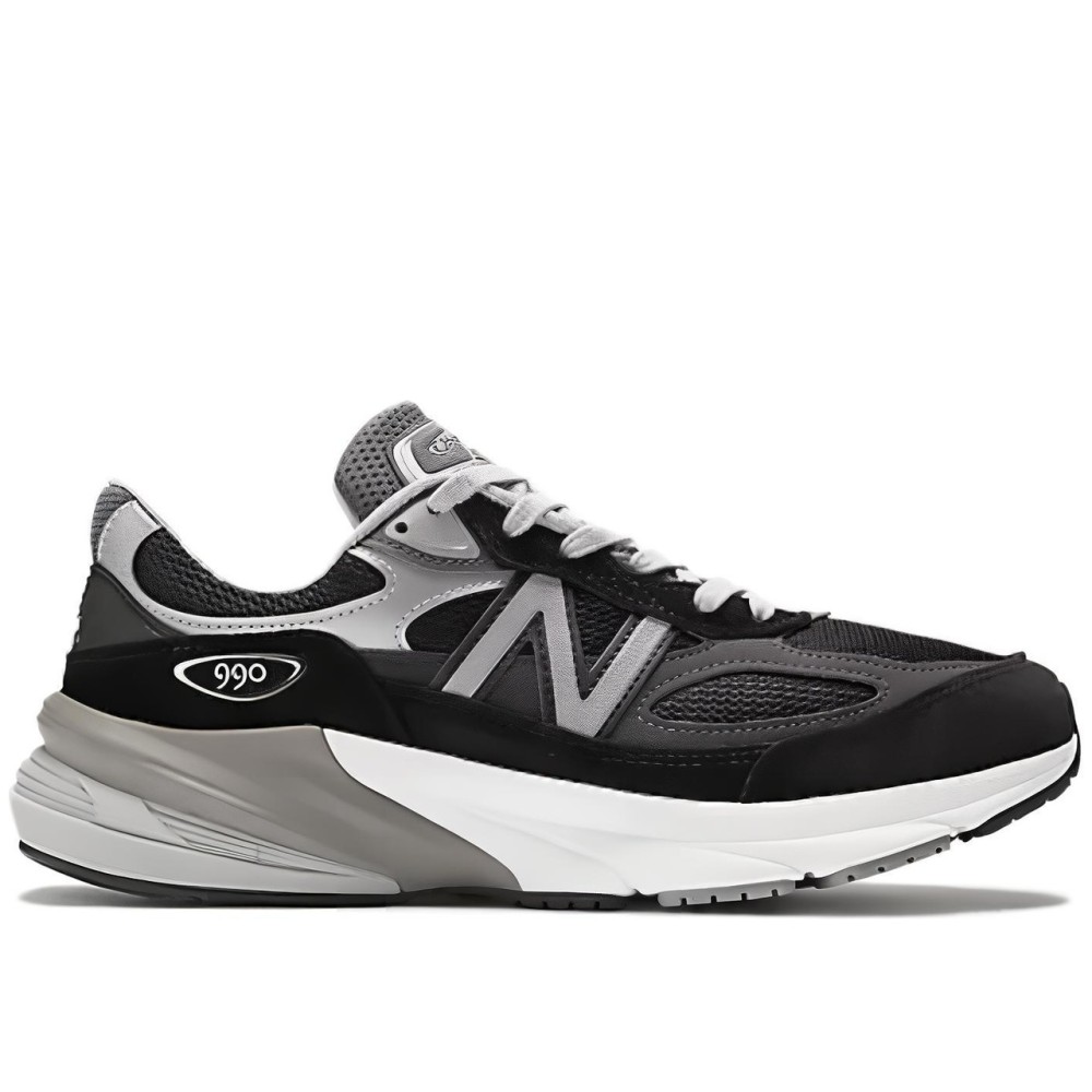 990v6 Made In Usa Black Silver