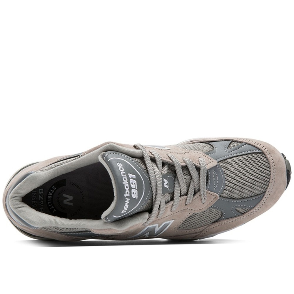 991 Made In England Grey White