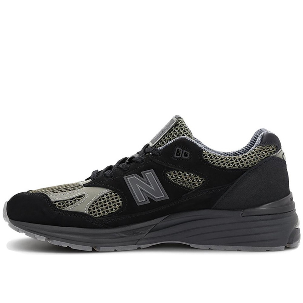 991v2 Stone Island Black Grey Sneakers