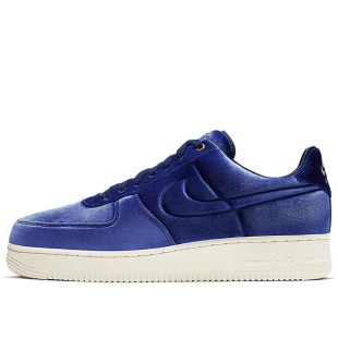 Air Force 1 Low Premium 3 Velour Blue Void