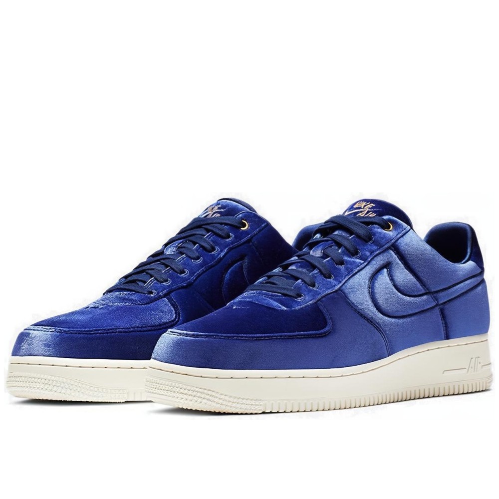 Air Force 1 Low Premium 3 Velour Blue Void