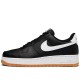 Air Force 1 Low 07 Black White Gum