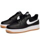 Air Force 1 Low 07 Black White Gum