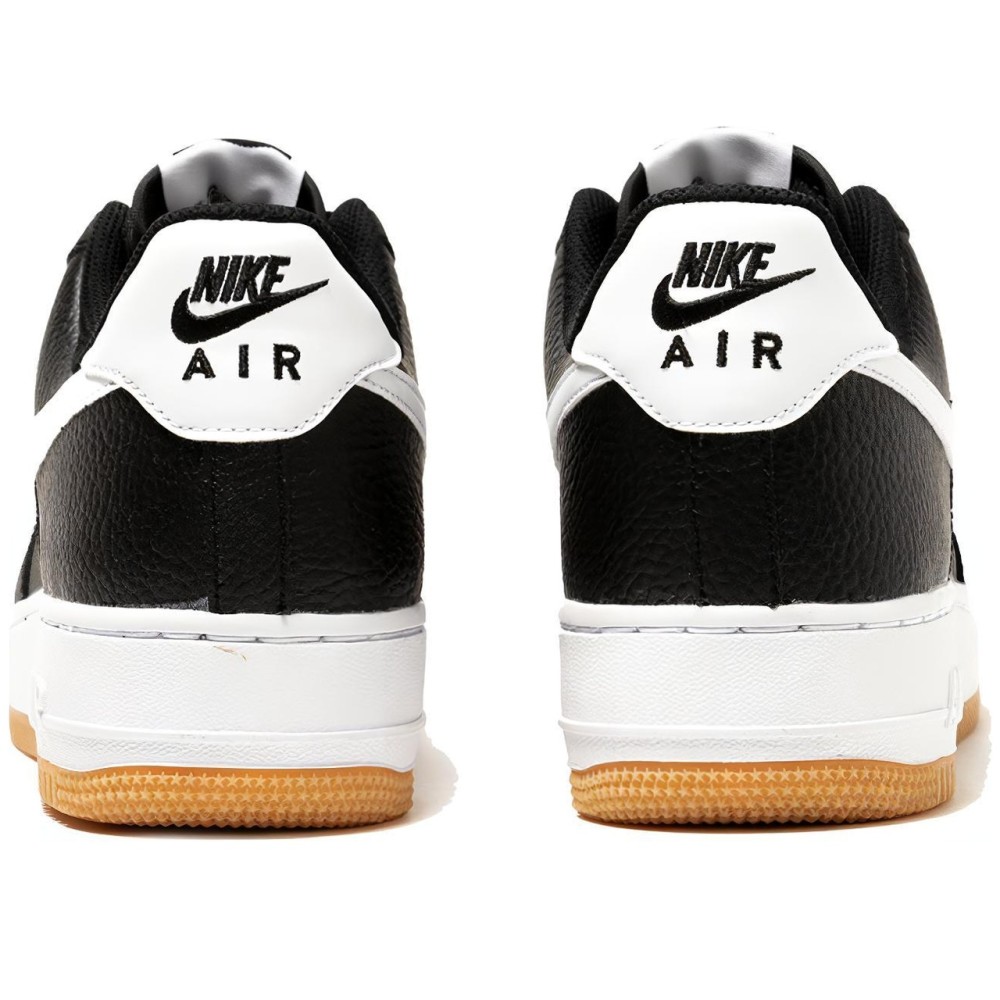 Air Force 1 Low 07 Black White Gum