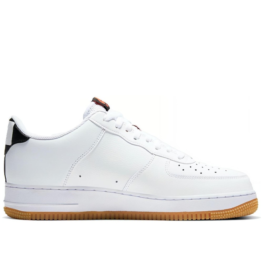 Air Force 1 Low Nba White Crimson Gum