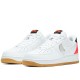 Air Force 1 Low Nba White Crimson Gum