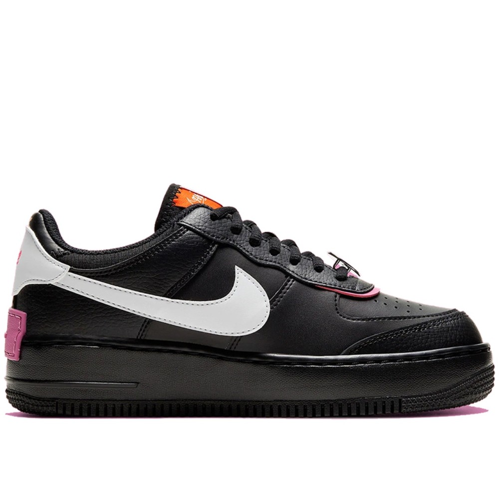 Air Force 1 Low Shadow Removable Patches Black Pink Women