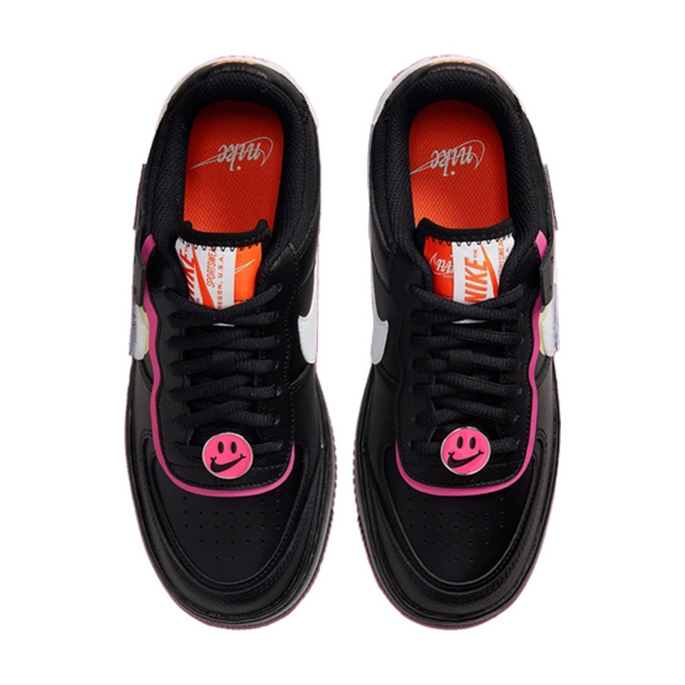 Air Force 1 Low Shadow Removable Patches Black Pink Women