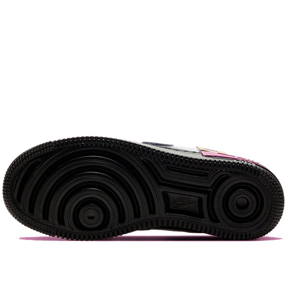Air Force 1 Low Shadow Removable Patches Black Pink Women