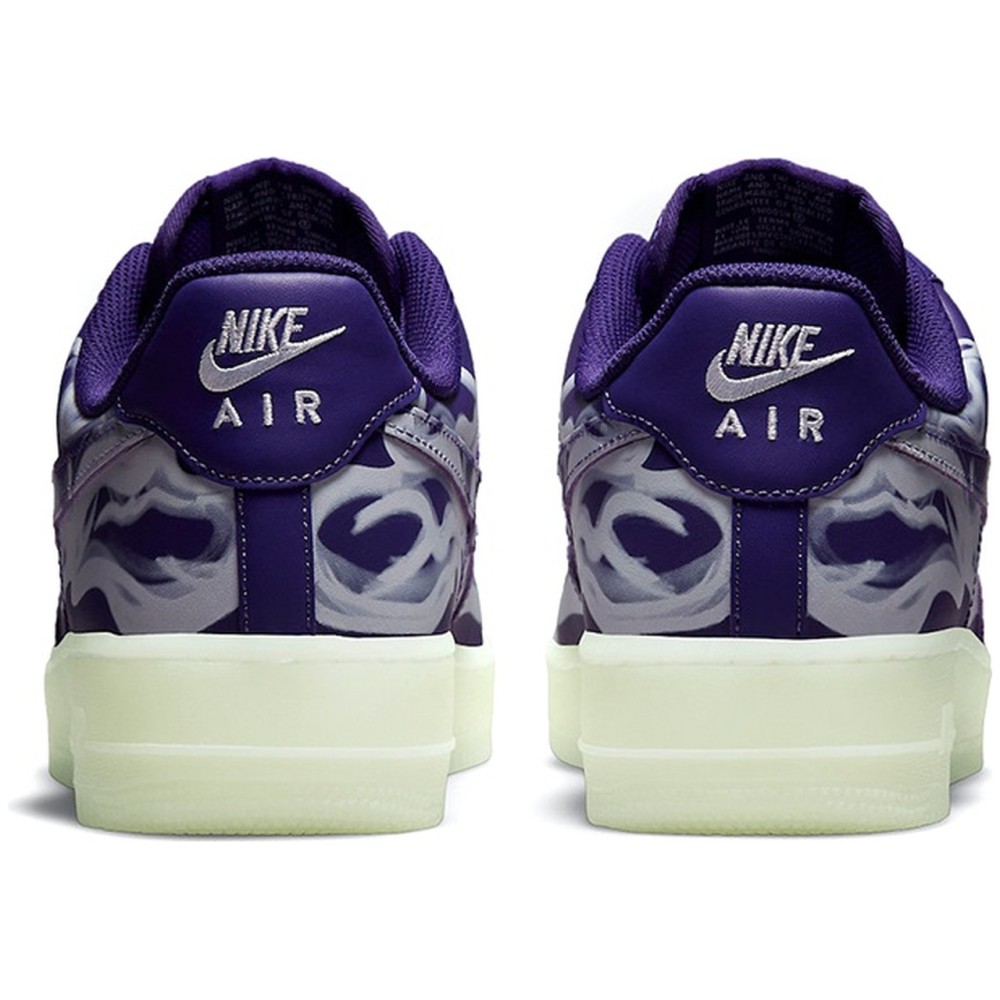 Air Force 1 Low Purple Skeleton