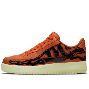 Air Force 1 Low Orange Skeleton