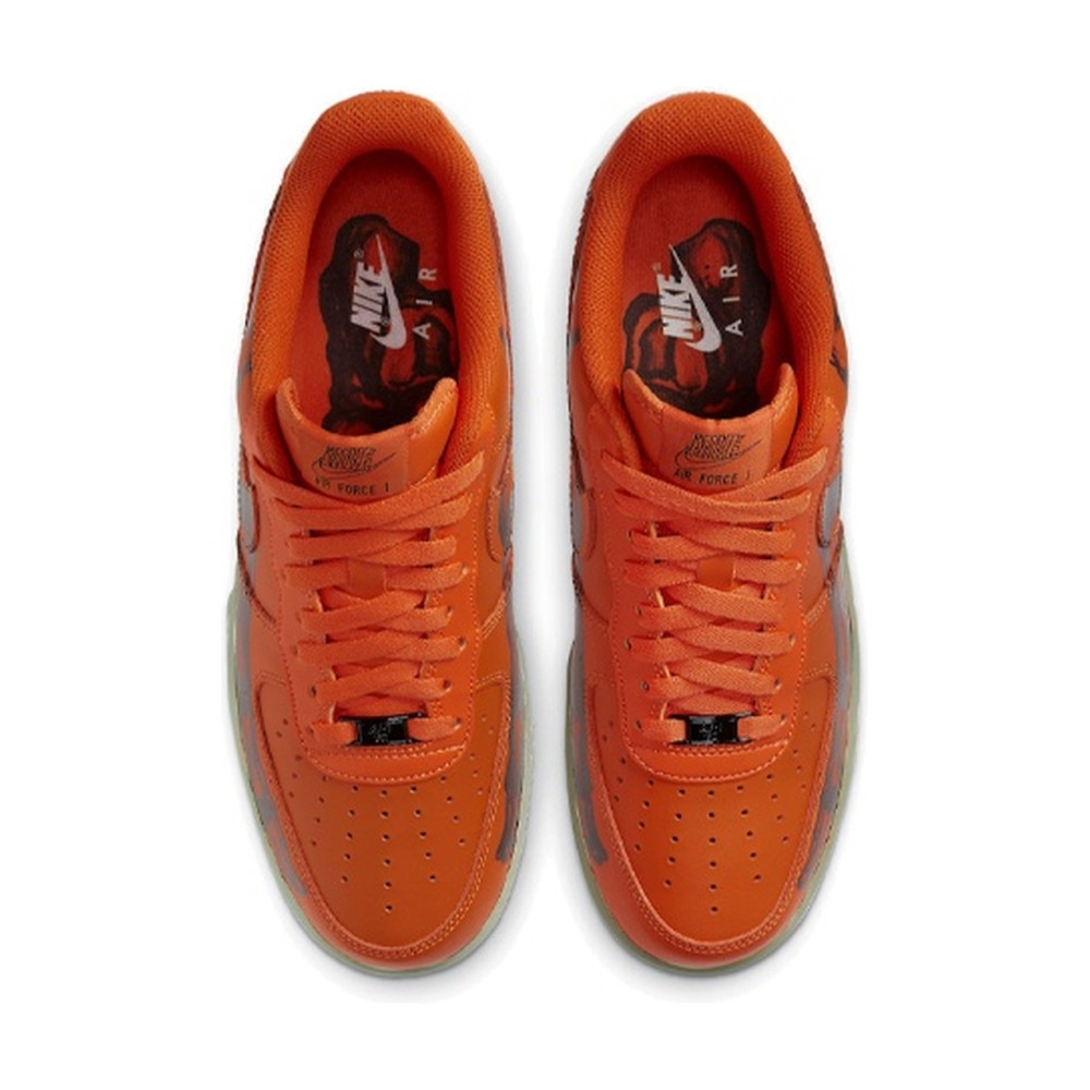 Air Force 1 Low Orange Skeleton