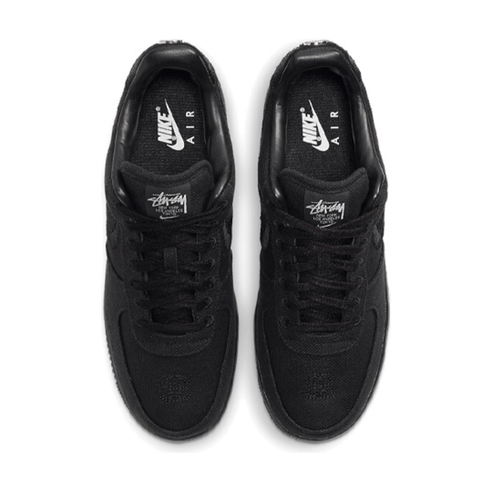X Stussy Air Force 1 Low Triple Black