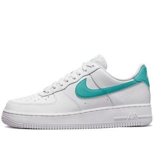Air Force 1 07 White Washed Teal Women