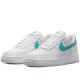 Air Force 1 07 White Washed Teal Women