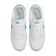 Air Force 1 07 White Washed Teal Women