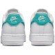 Air Force 1 07 White Washed Teal Women