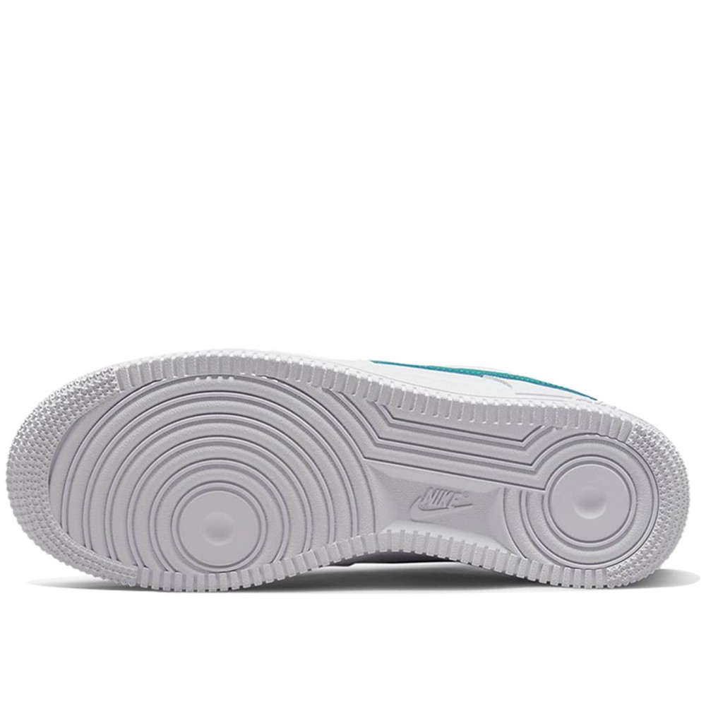 Air Force 1 07 White Washed Teal Women