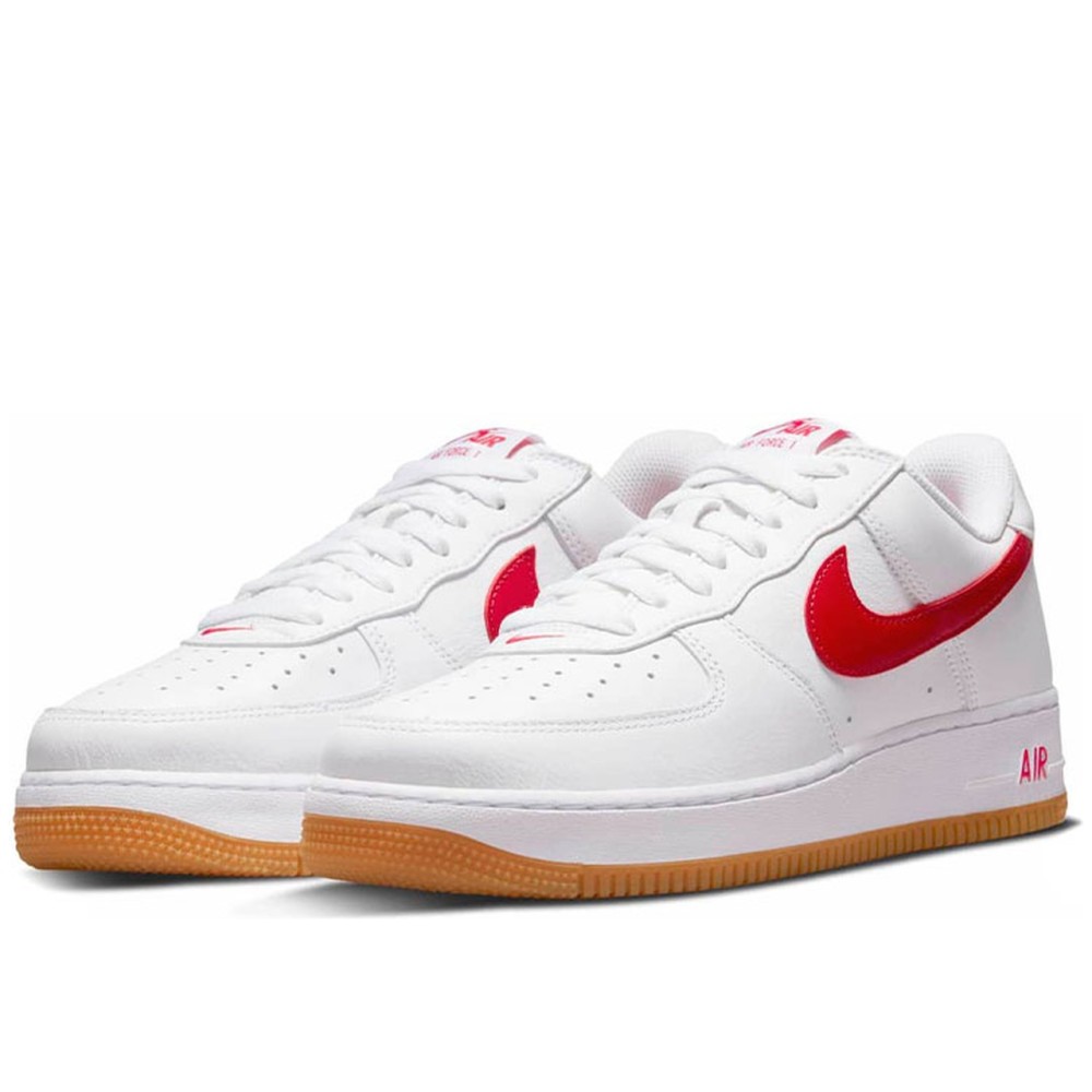 Air Force 1 Low Color Of The Month White University Red