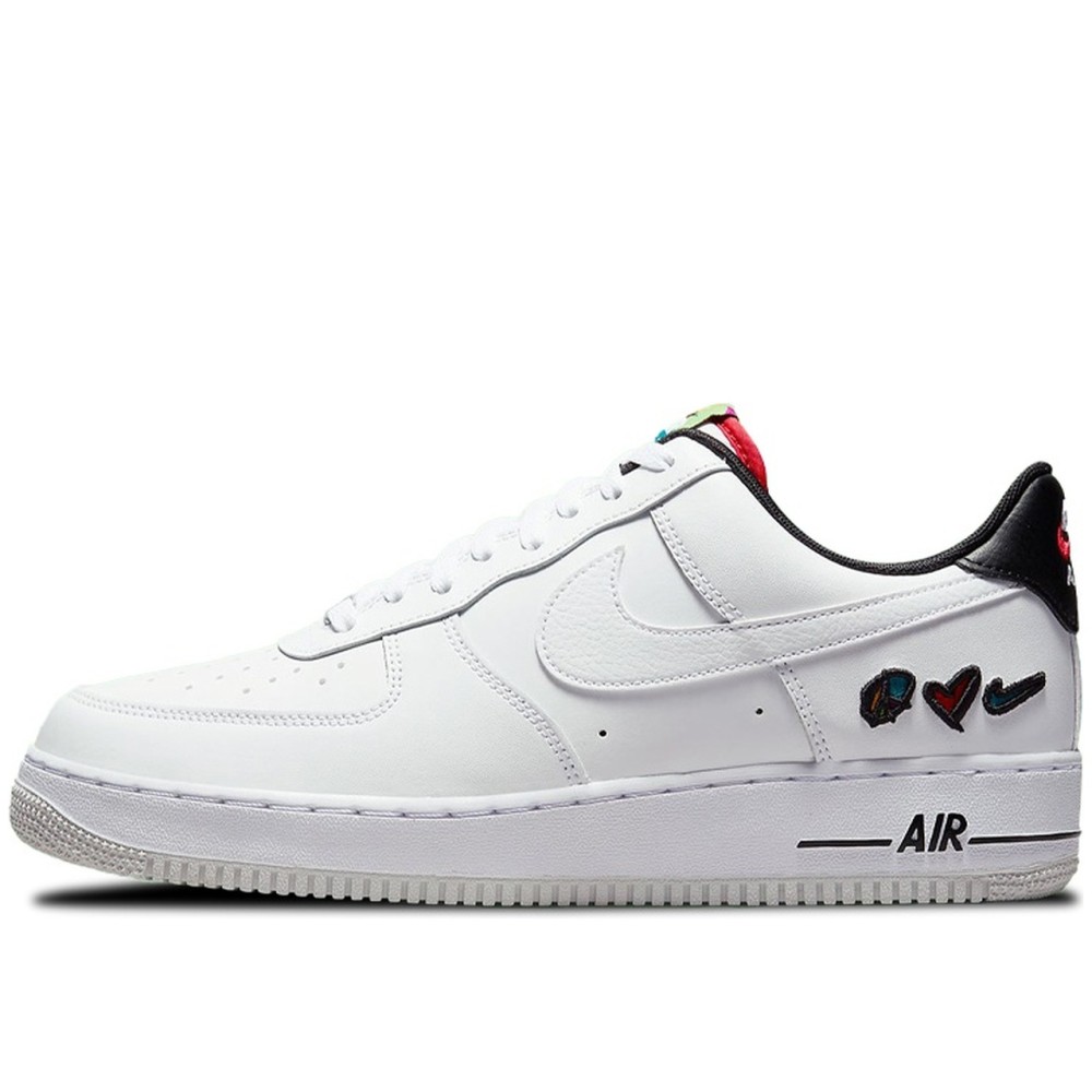 Air Force 1 Low 07 Lv8 3 Peace Love Swoosh