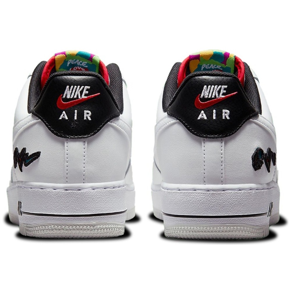 Air Force 1 Low 07 Lv8 3 Peace Love Swoosh