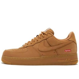 X Supreme Air Force 1 Low Sp Wheat
