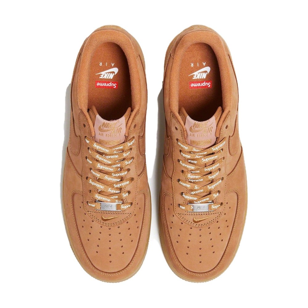 X Supreme Air Force 1 Low Sp Wheat