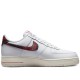 Air Force 1 Low 07 Lv8 Tartan Plaid White University Red