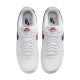 Air Force 1 Low 07 Lv8 Tartan Plaid White University Red
