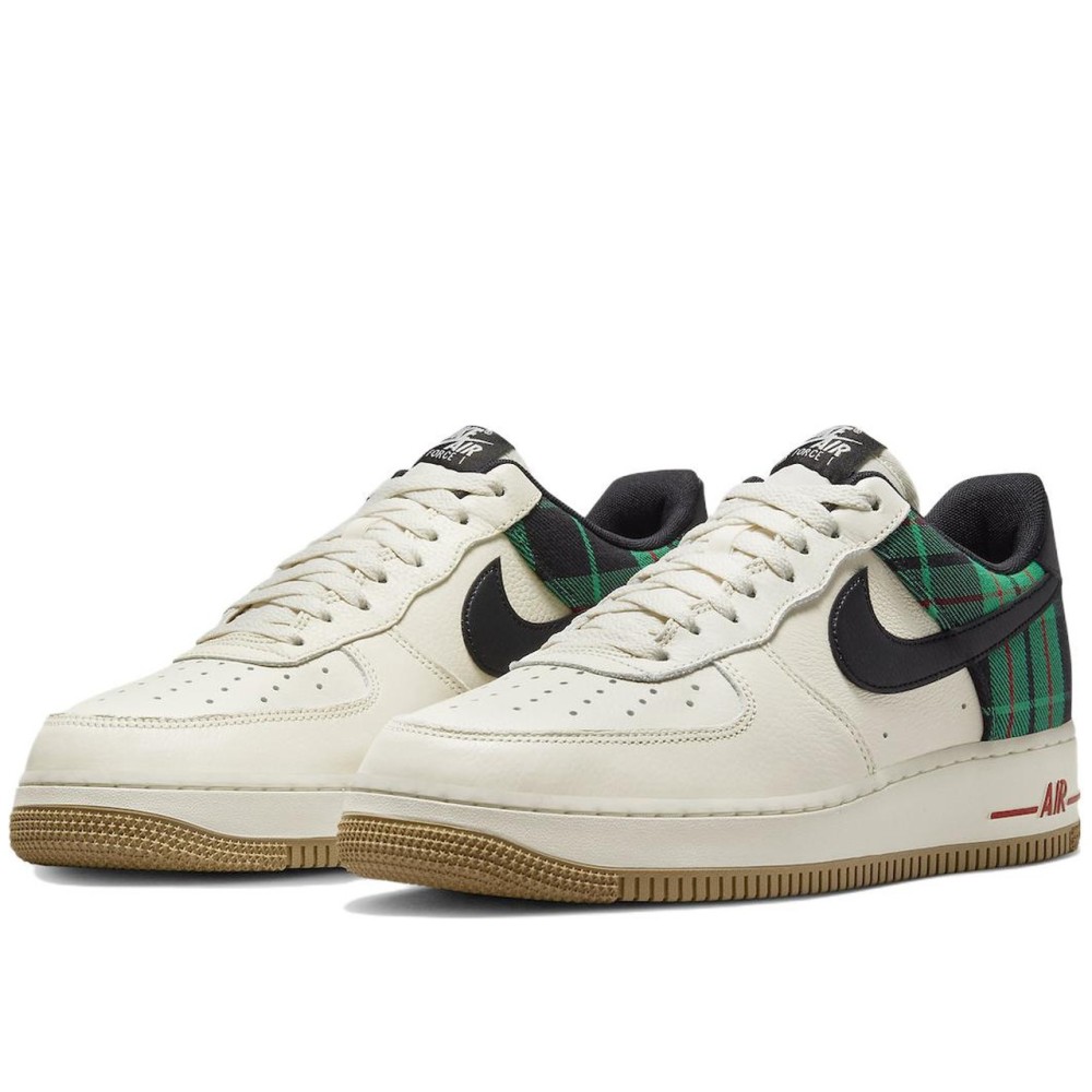 Air Force 1 Low 07 Lx Plaid Pale Ivory Stadium Green