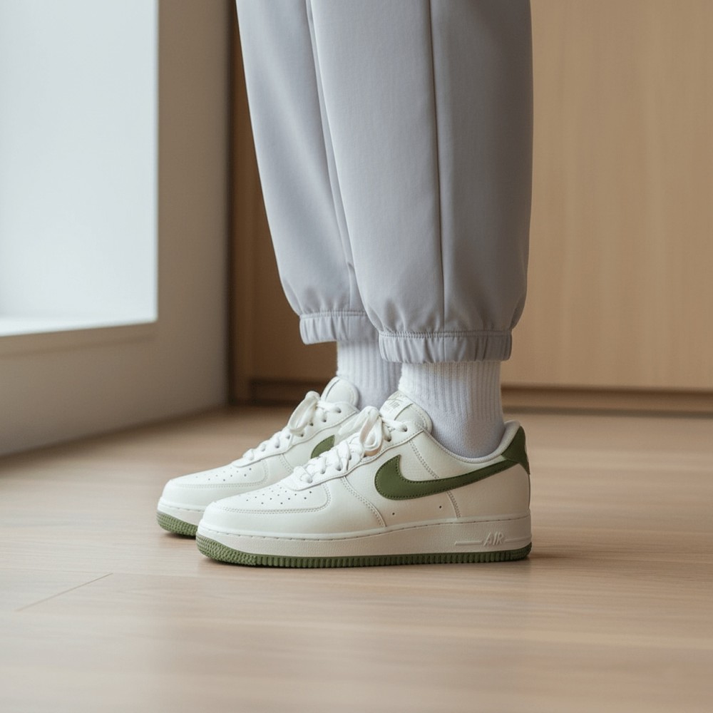 Air Force 1 07 Next Nature Sail Oil Green Volt Women