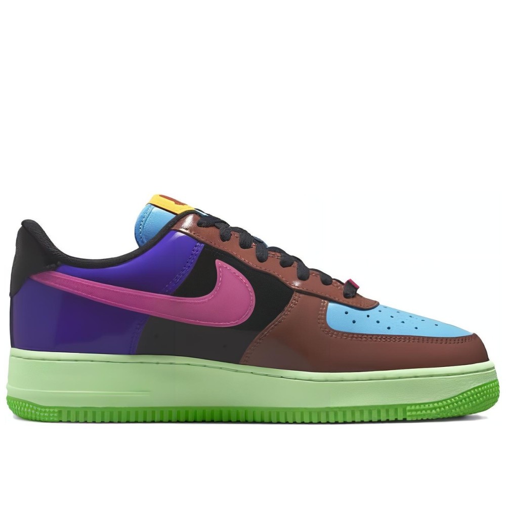 X Undefeated Air Force 1 Low Multi Patent Pink Prime