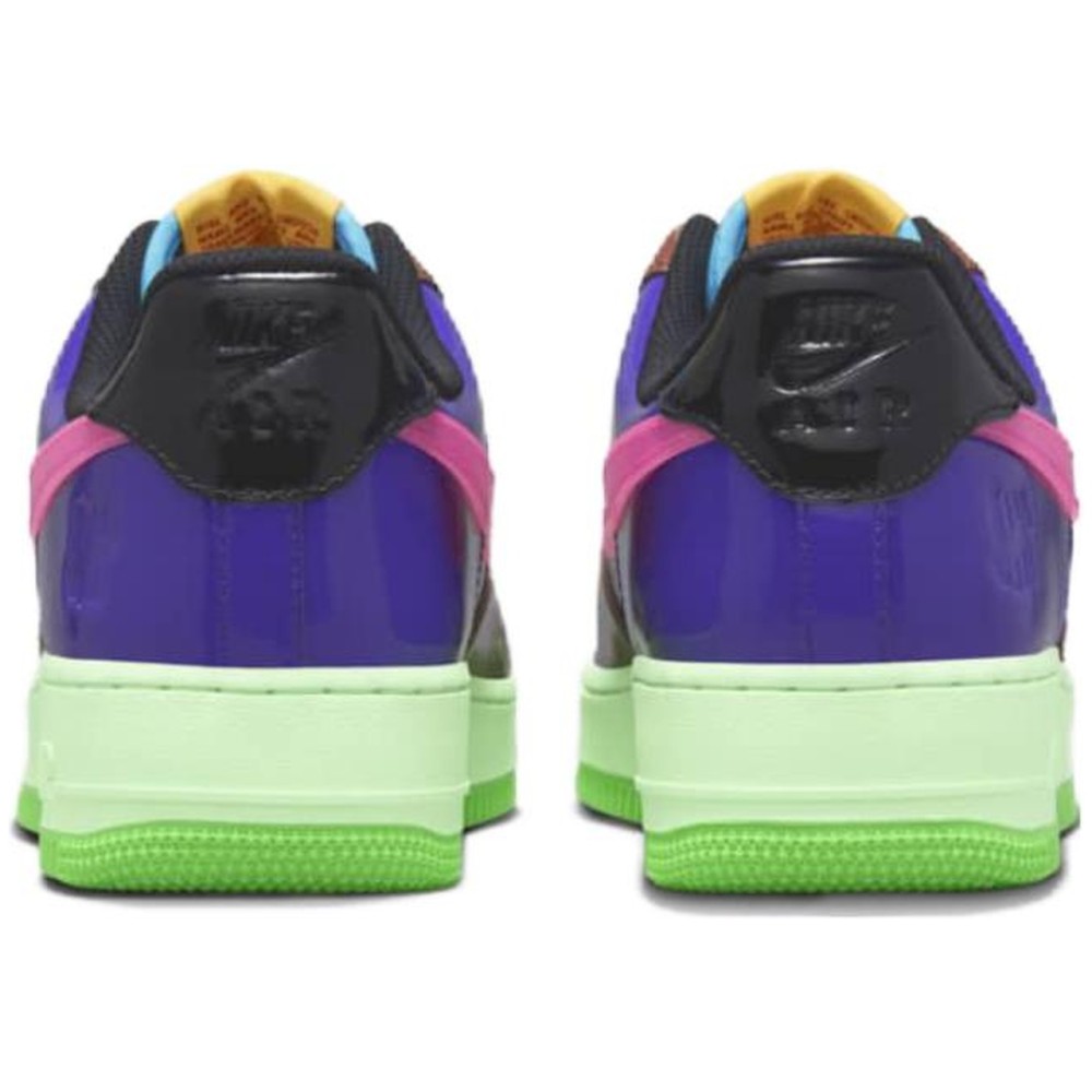 X Undefeated Air Force 1 Low Multi Patent Pink Prime